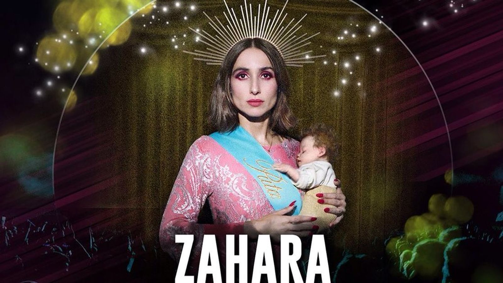 El cartell promocional d'un concert de Zahara que ha fet esclatar la polèmica
