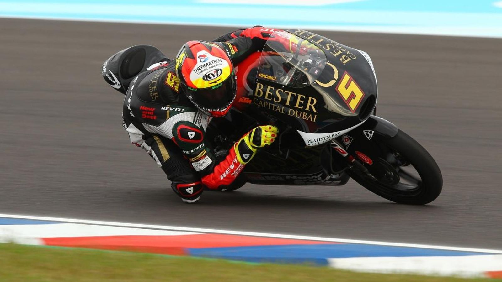 Jaume Masià en els entrenaments del Gran Premi d'Argentina.