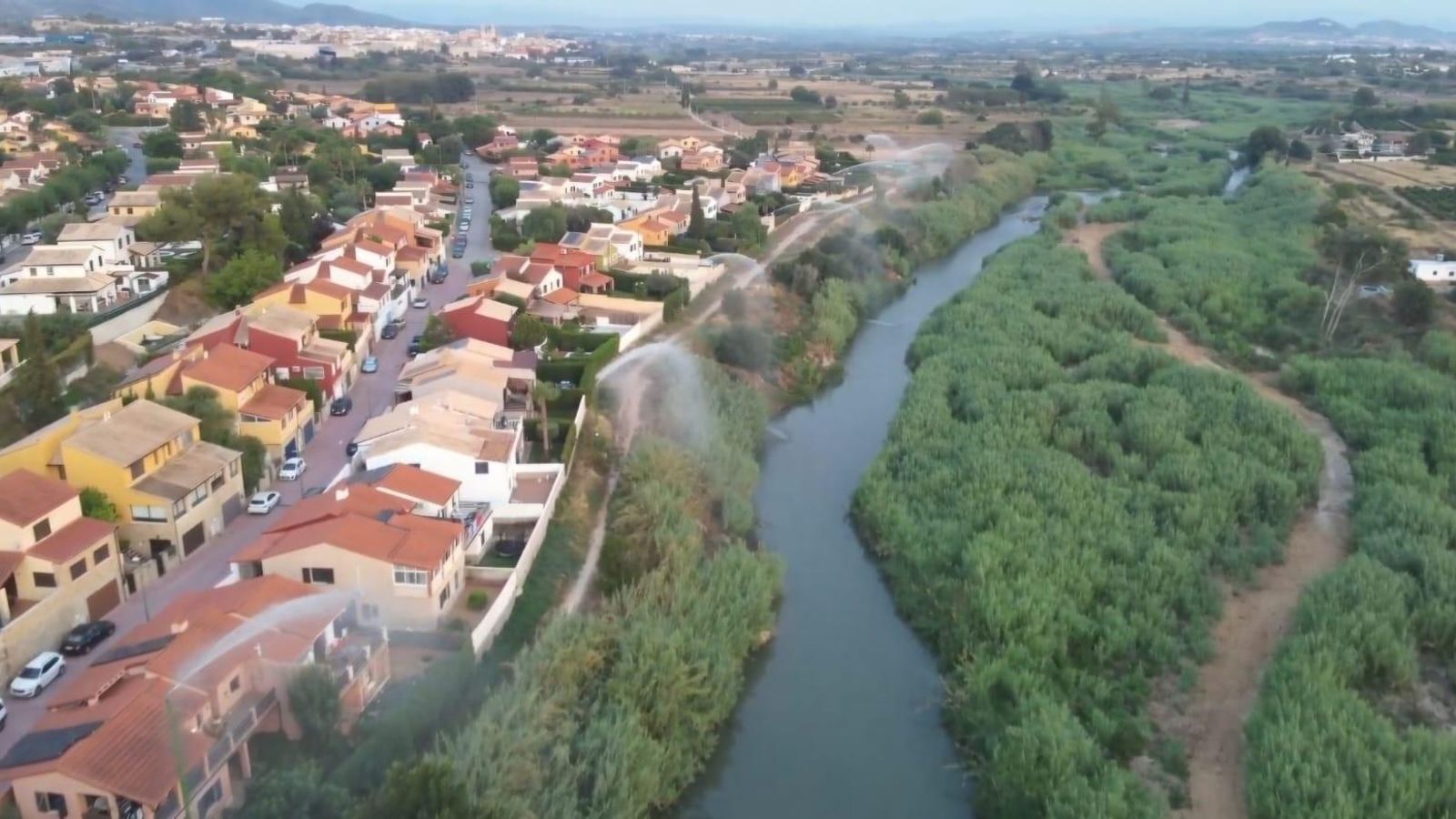 Canons activats a la Vallesa de Mandor de Riba-Roja del Túria