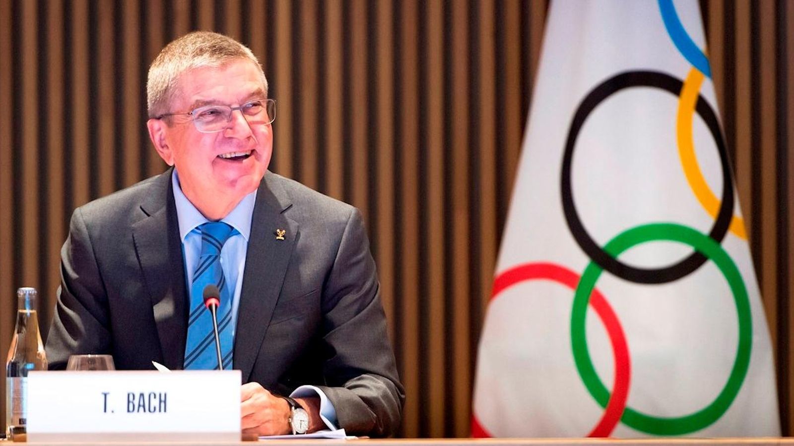 El president del Comité Olímpic Internacional, Thomas Bach, en una imatge d'arxiu