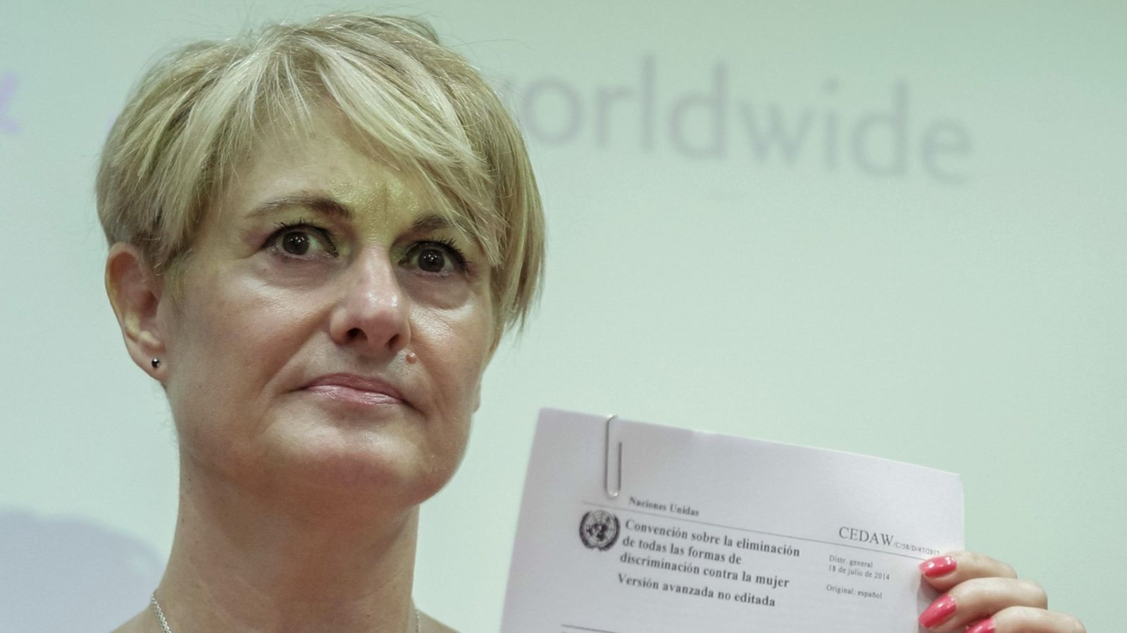 El Tribunal Suprem dona la raó a Ángela González.