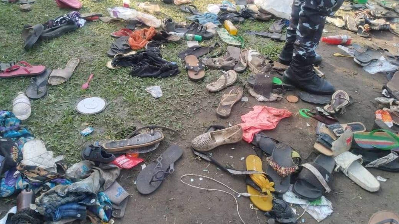 Imatges de després del tràgic incident a Nigèria