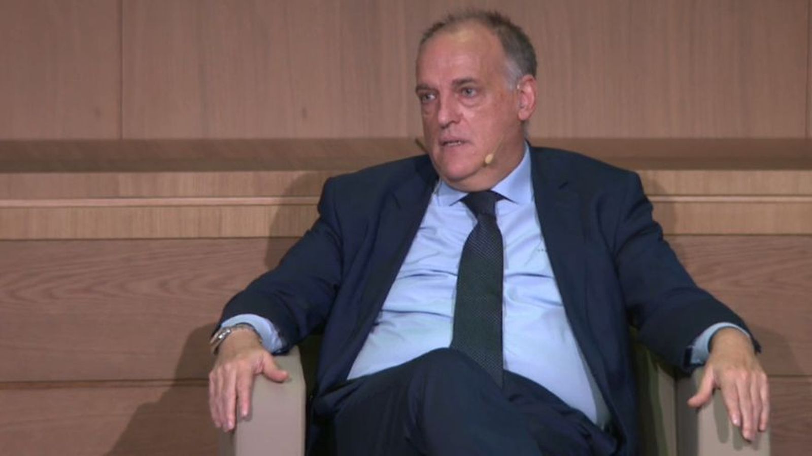 El president de la Lliga, Javier Tebas, en una foto d'arxiu