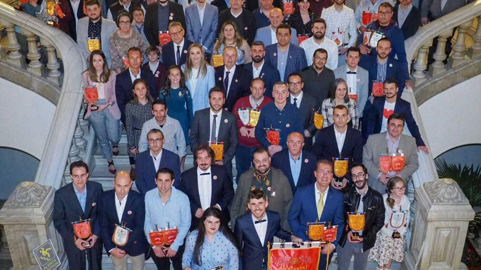 Foto dels assistents a la gala