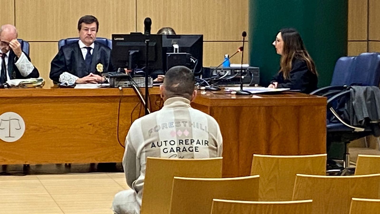 L'acusat, davant el tribunal