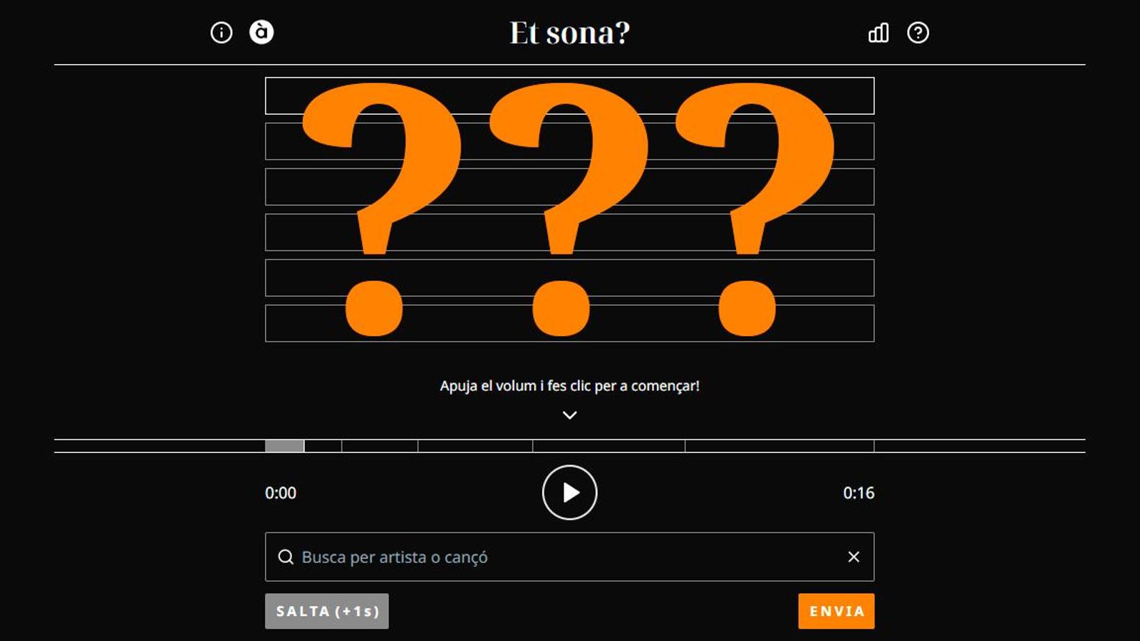 Es pot jugar a 'Et sona?' a través de tots els dispositius