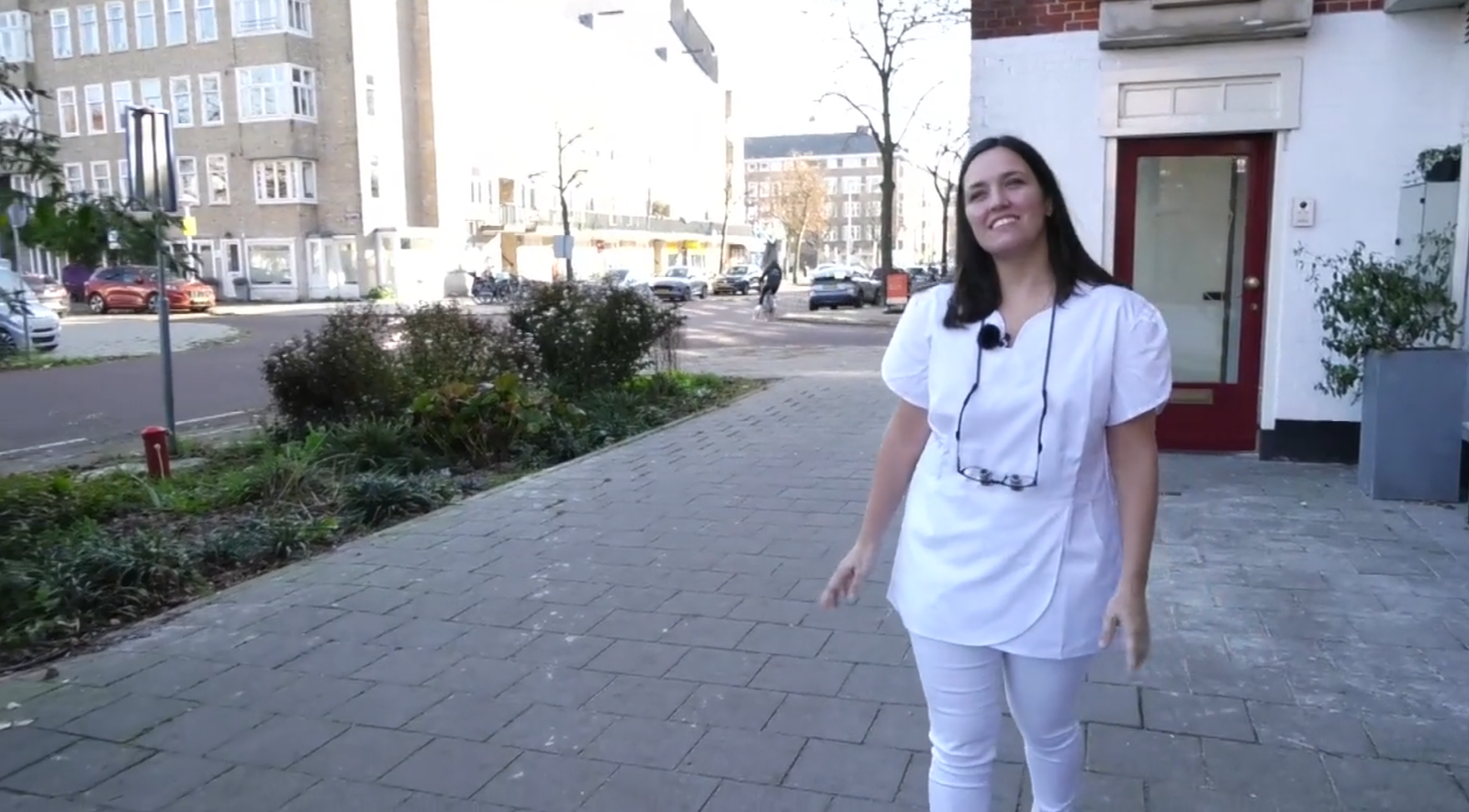 Cristina Olmos, de Silla, porta tretze anys a Amsterdam.