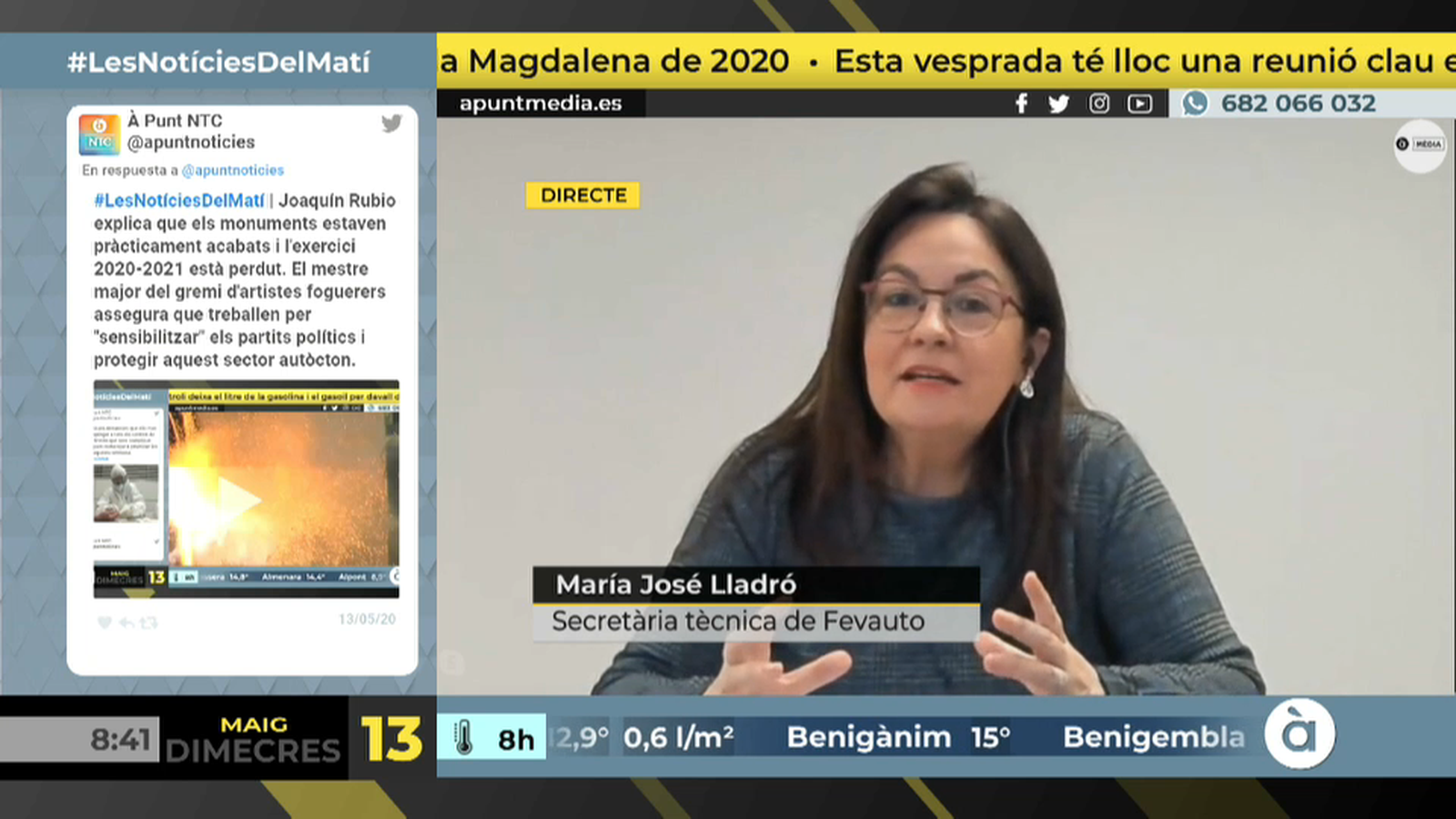 13.05.2020 | NM Entrevista a María José Lladró