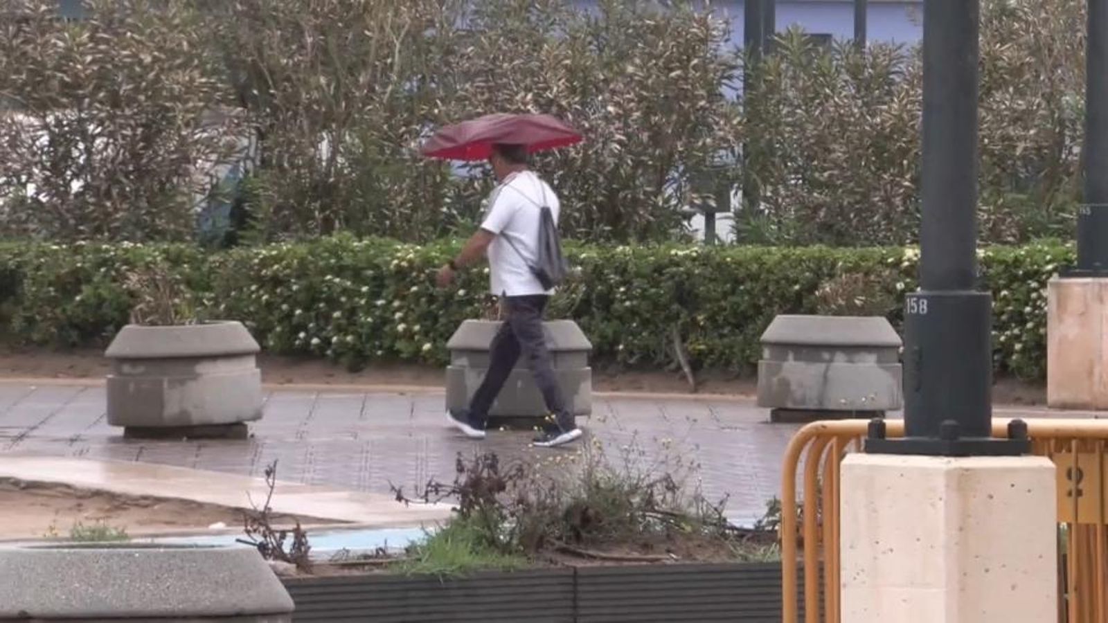Pluja a València Pluja a València