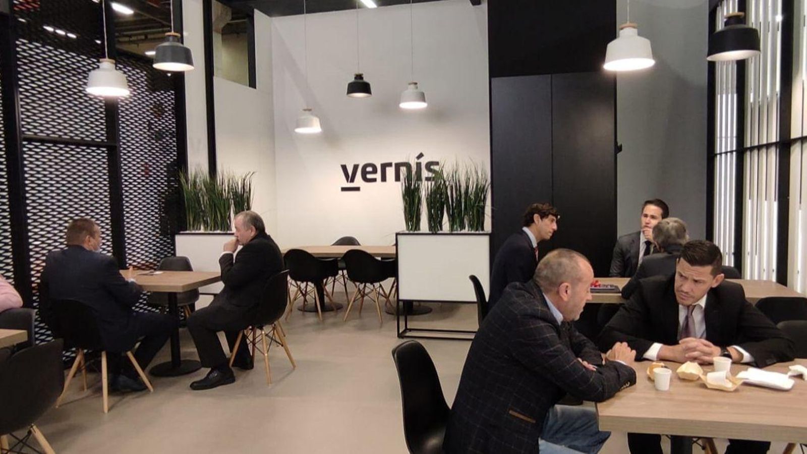 Imatge d'un estand de l'edició d'enguany de Cersaie, a Bolonya