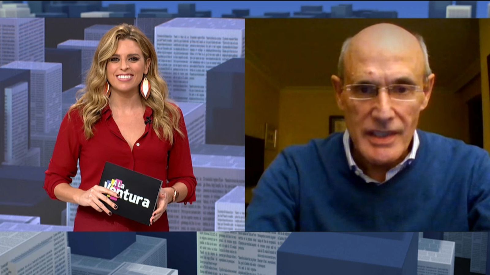 Rafael Bengoa durant l'entrevista en 'A la Ventura'