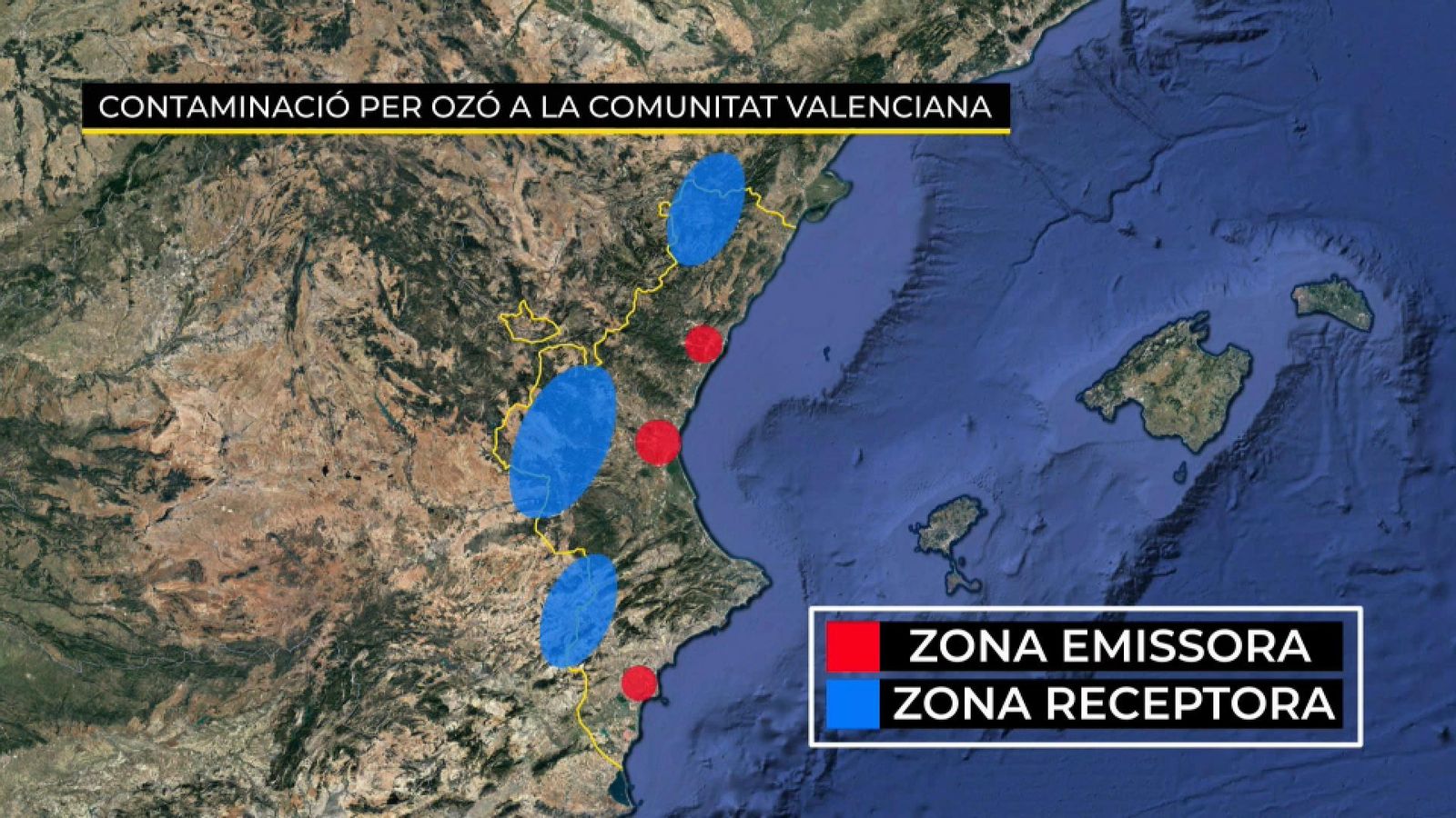 Contaminació per ozó a la Comunitat Valenciana