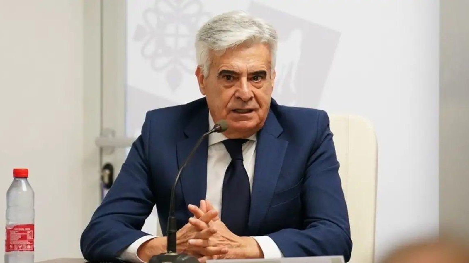 El candidat a la presidència de l'RFEF, Pedro Rocha