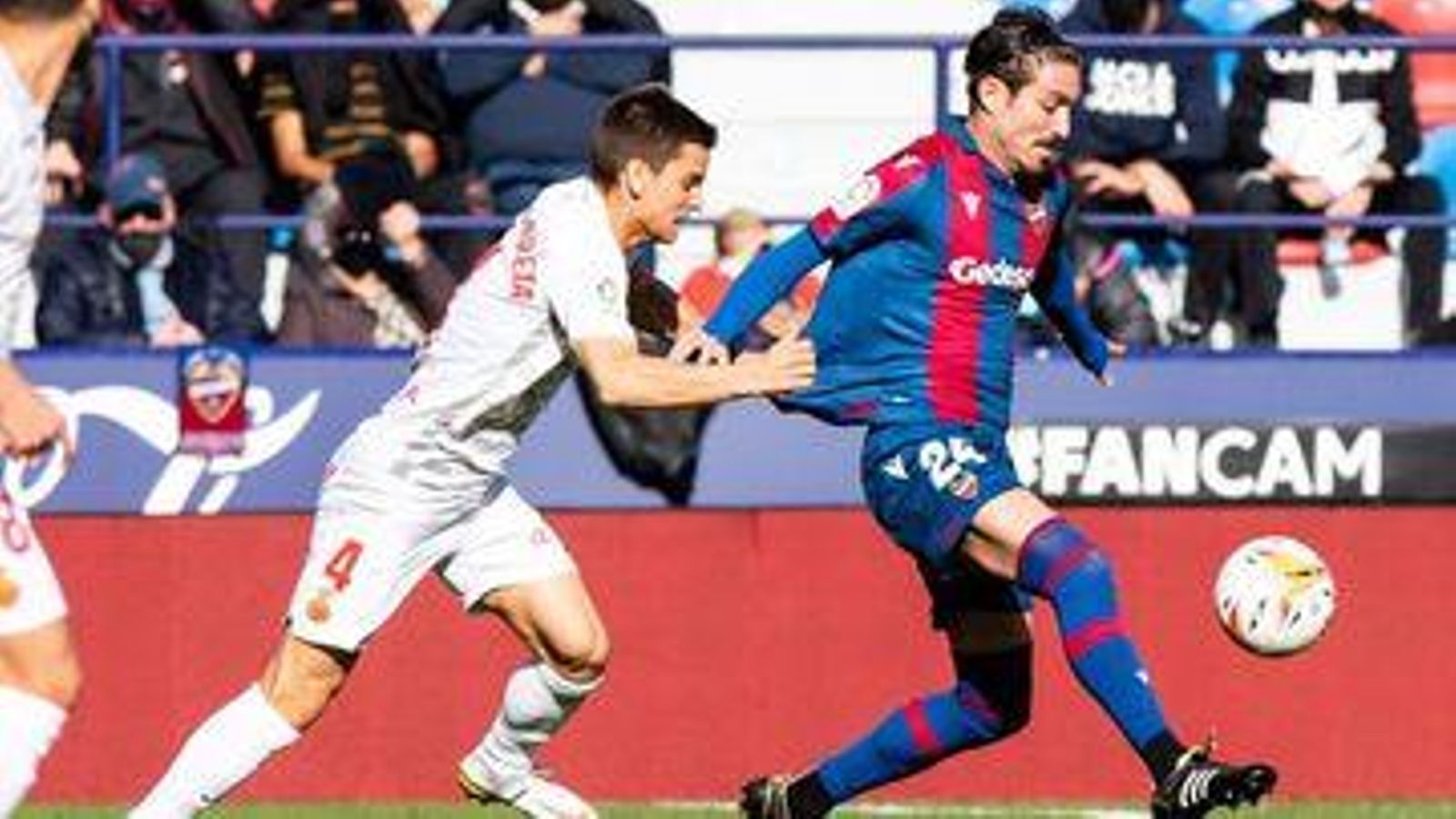 El jugador del Llevant, José Campaña