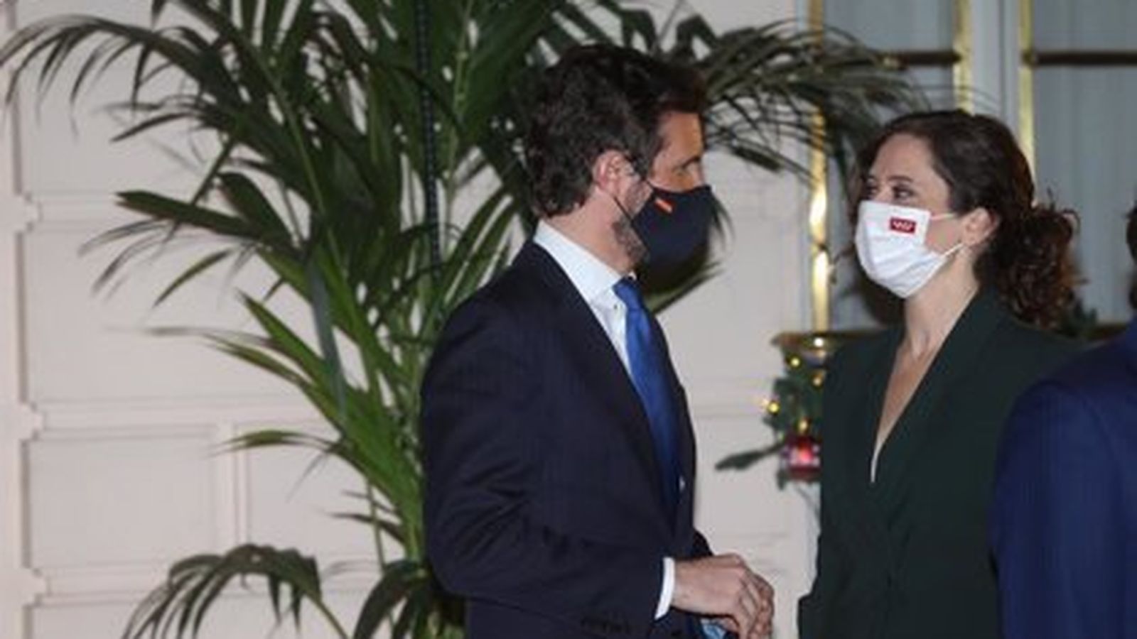 El president del PP, Pablo Casado, i la presidenta de la Comunitat de Madrid, Isabel Díaz Ayuso, en una imatge d'arxiu