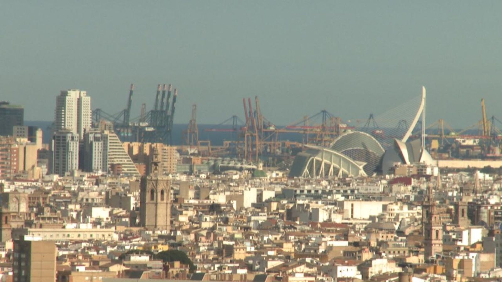 Panoràmica de la ciutat de València