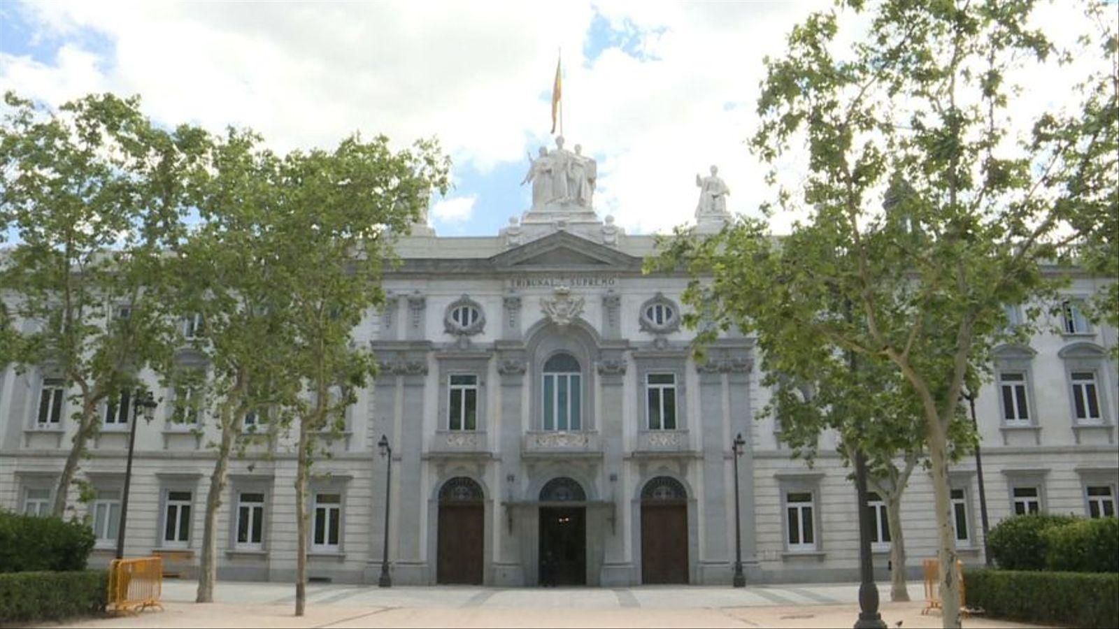 Façana de l'edifici del Consell General del Poder Judicial (CGPJ)