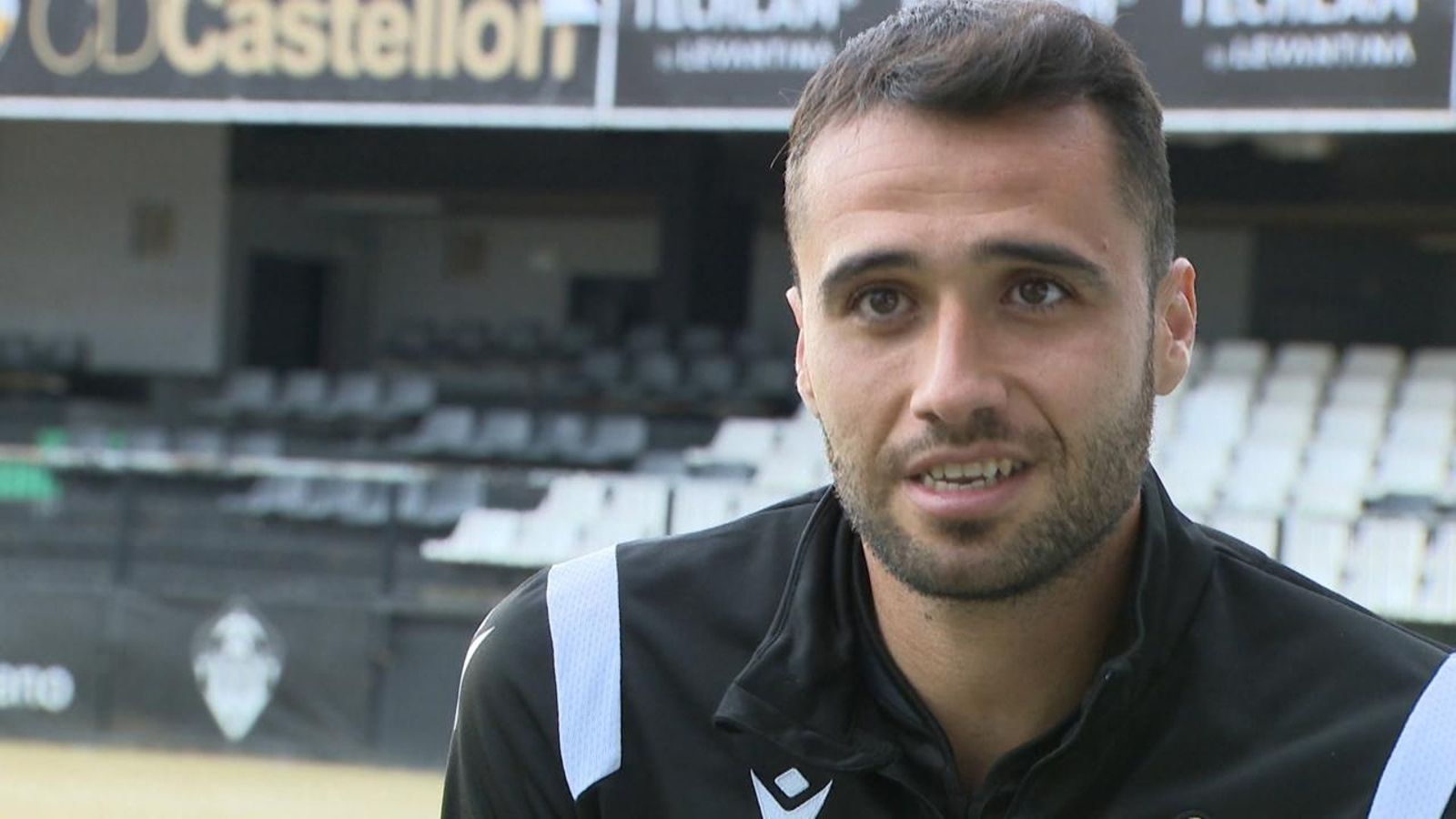 Entrevista al jugador del CD Castellón, David Cubillas