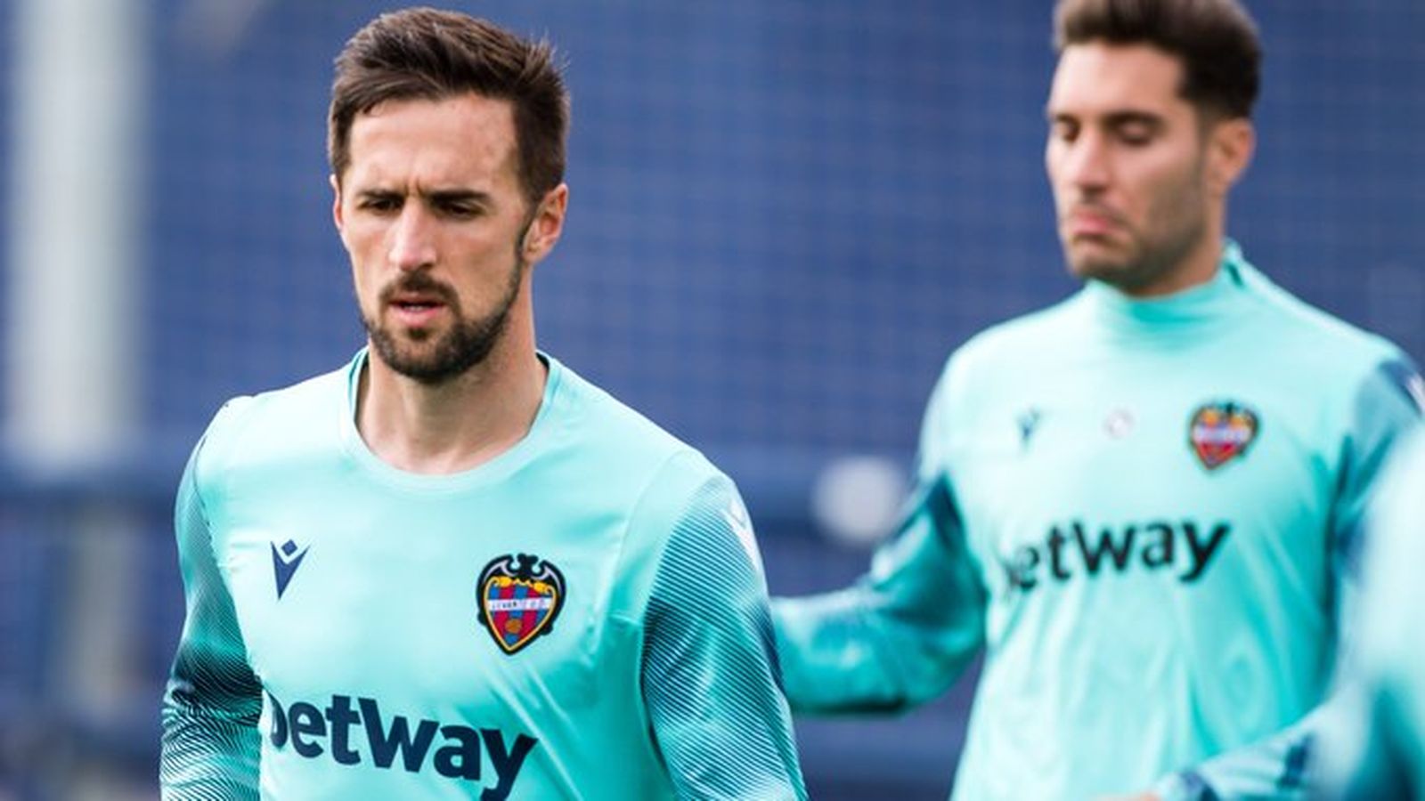 El jugador del Llevant, Jorge Miramón