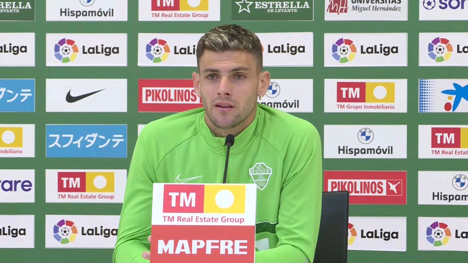 El jugador de l'Elx, Lucas Boyé