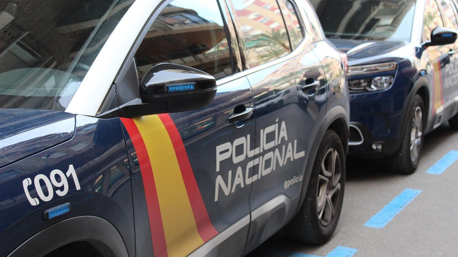 Imatge d'arxiu d'un cotxe de Policia Nacional