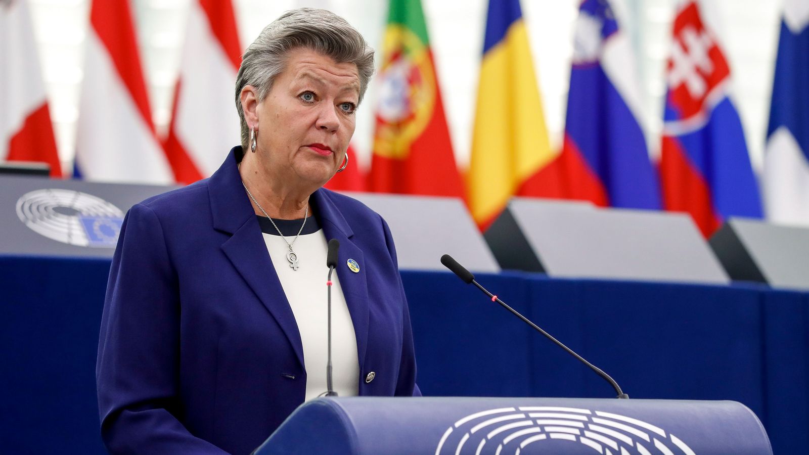 La comissària europea d'Interior, Ylva Johansson