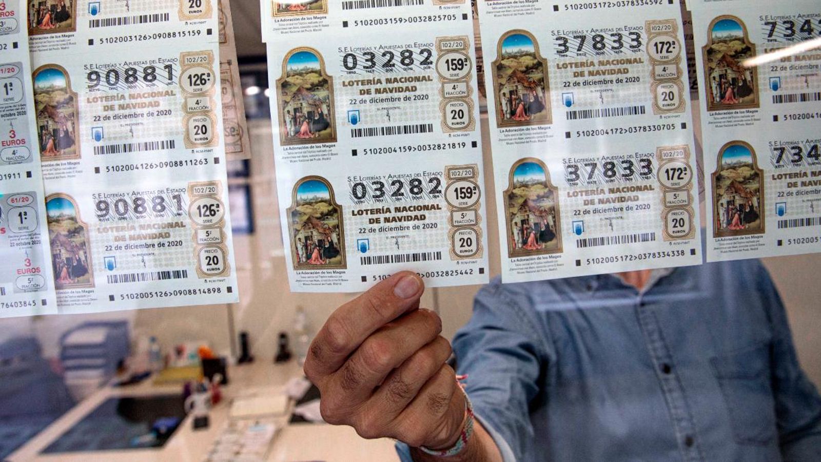 La venda de loteria de Nadal que s'ha fet fins a finals de setembre ha baixat un 30% en finestreta