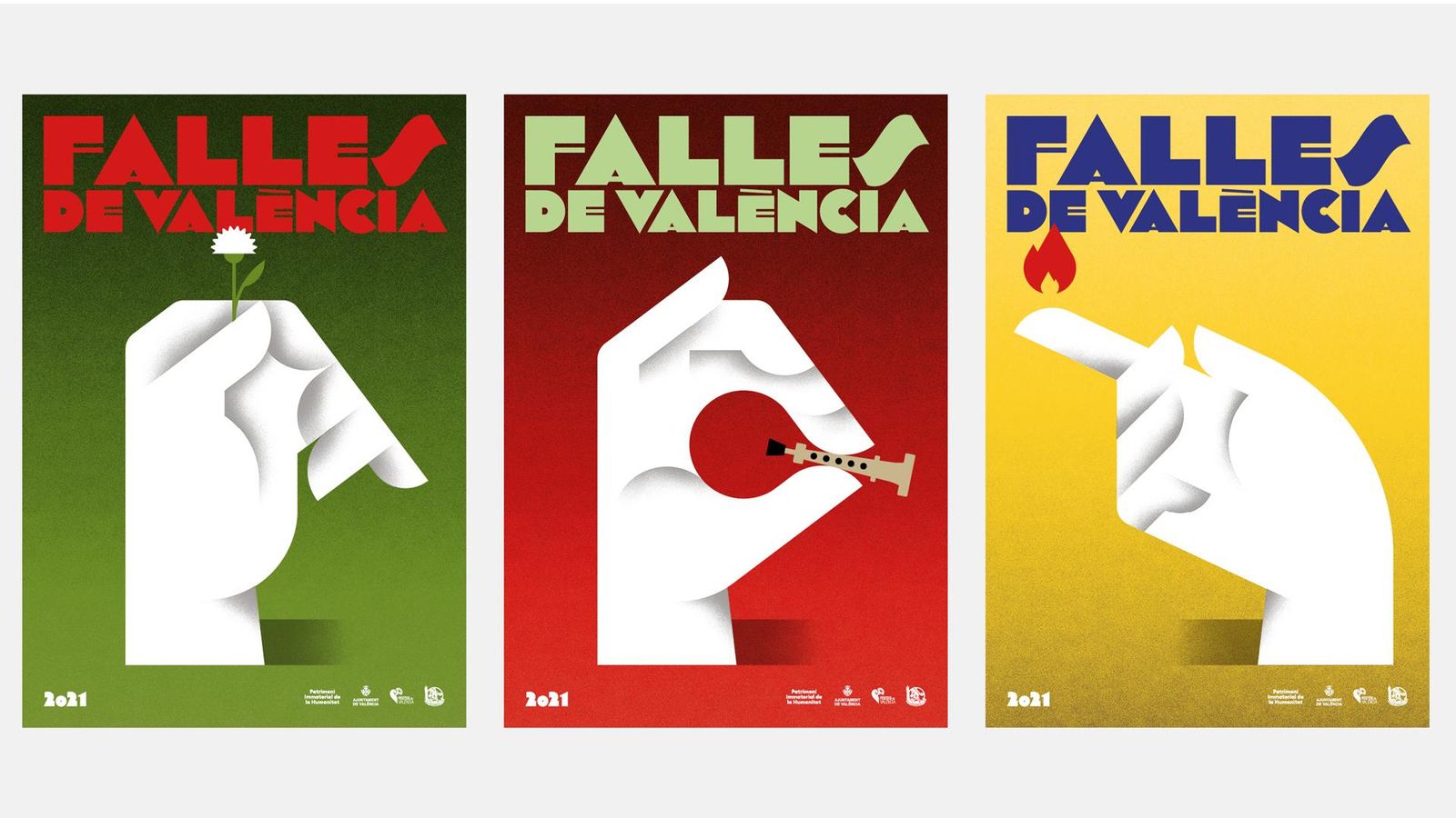 Cartell oficial de les Falles de València 2021