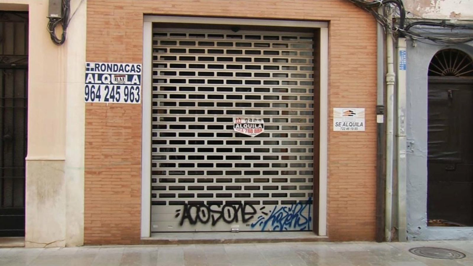 Botiga posada en lloguer a Castelló després del tancament