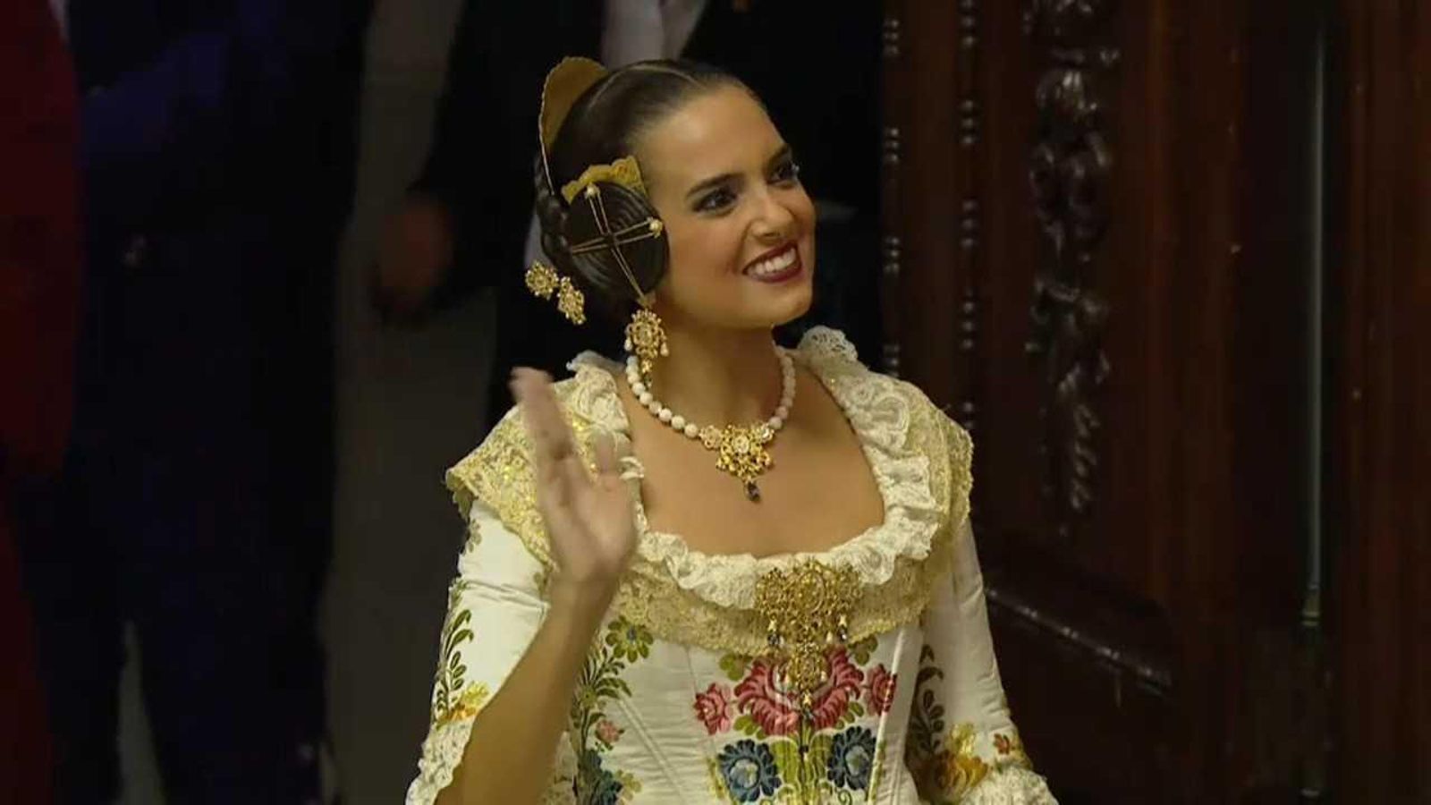 Exaltació de la fallera major de València Exaltació de la fallera major de València