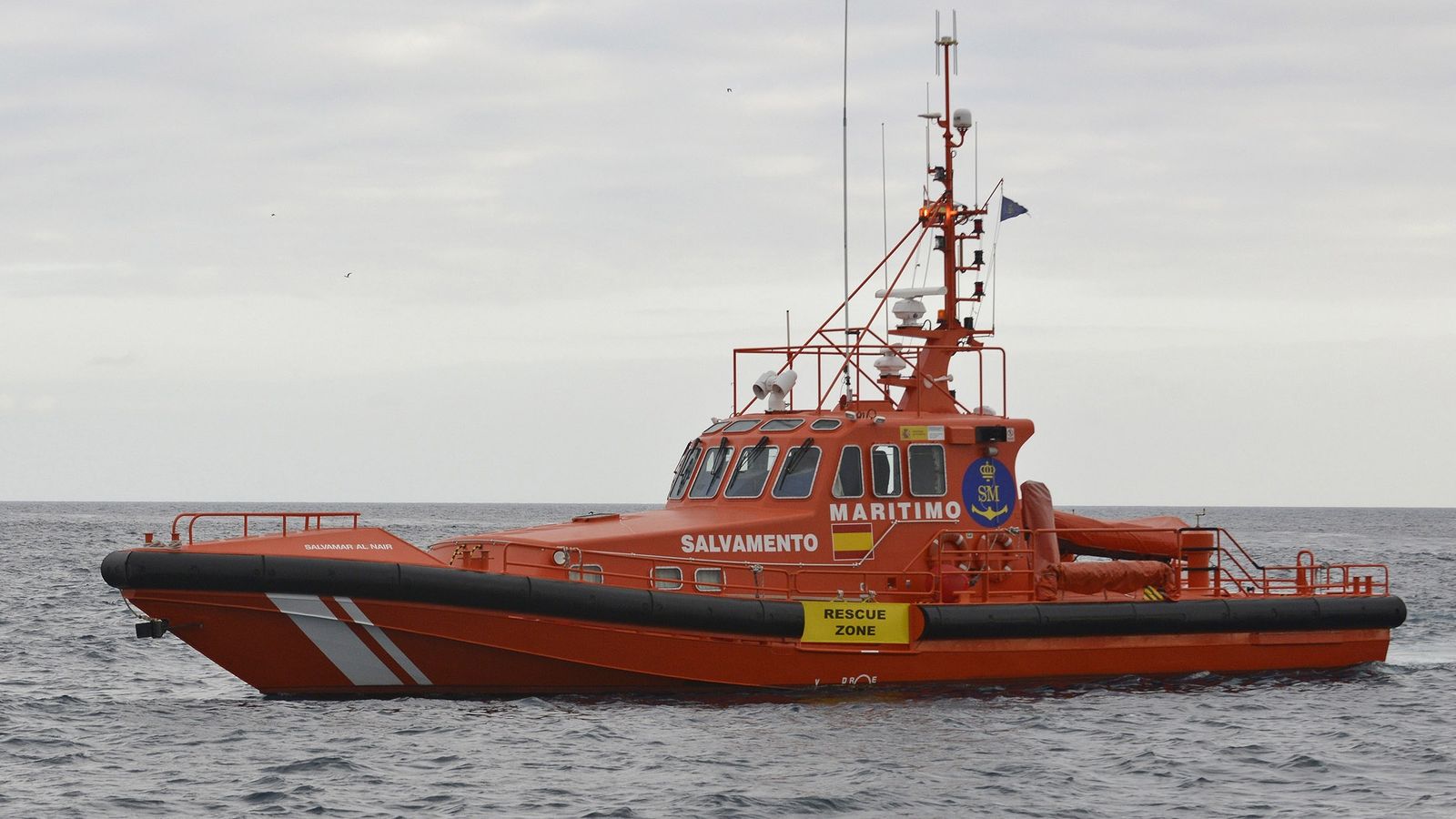 Imatge d'arxiu d'un vaixell de Salvament Marítim