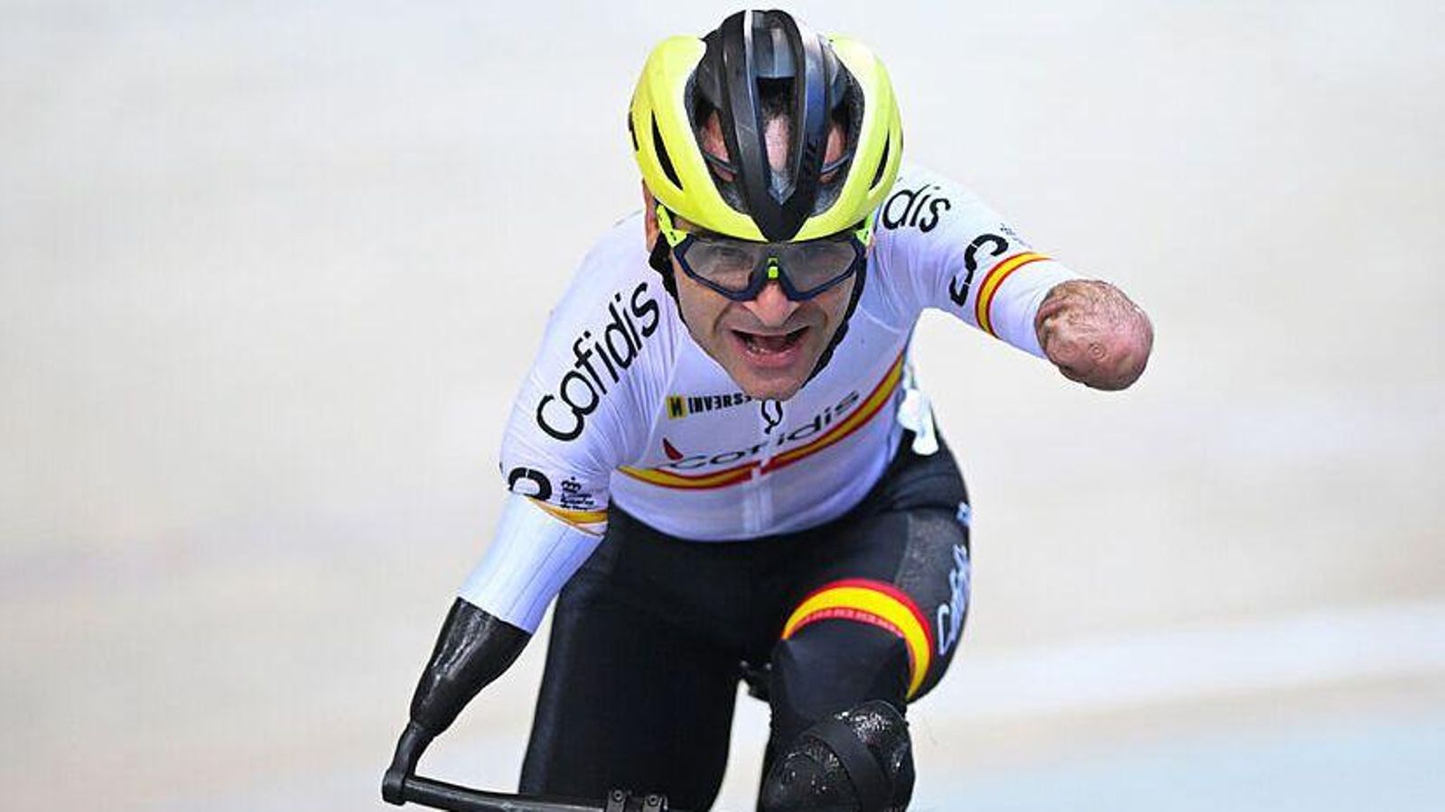 Ricardo Ten, en una de les proves