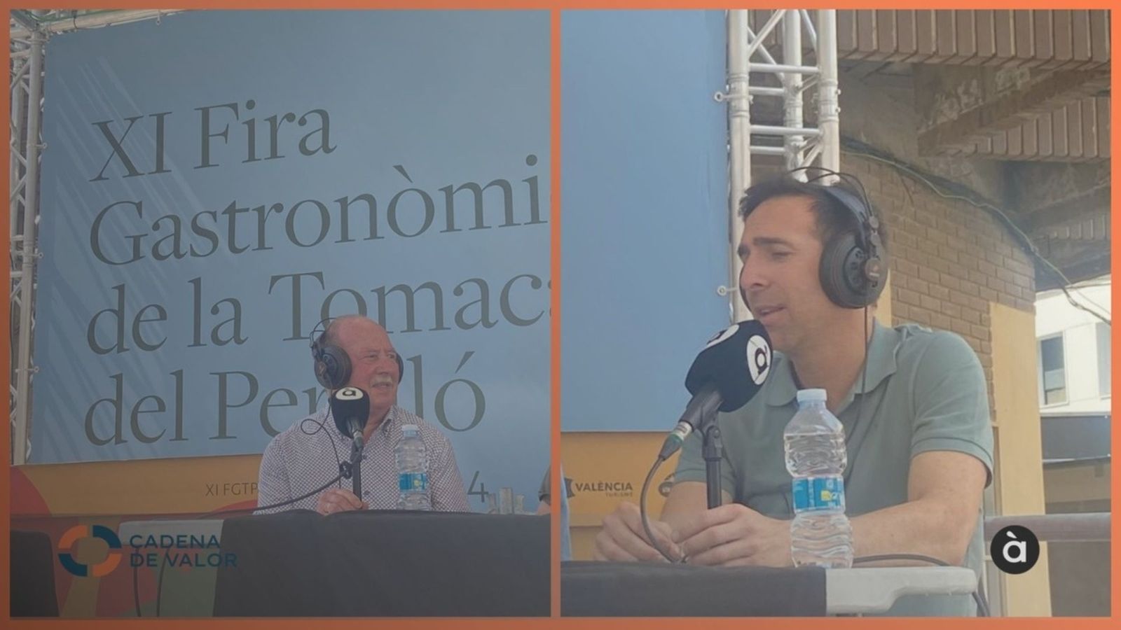 17.06.2024 | David Pons, de la Cooperativa del Perelló i Samuel Hernández, de Casa Chiva