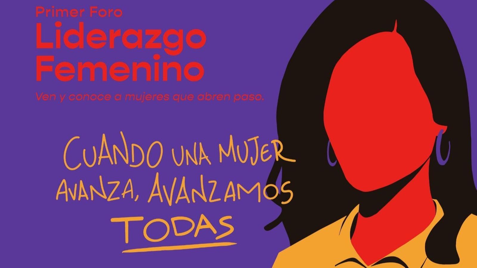 Cartell del Prmer Fòrum de Lideratge Femení