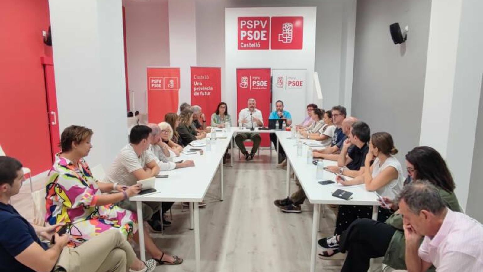 Imatge d'arxiu de l'executiva socialista de Castelló