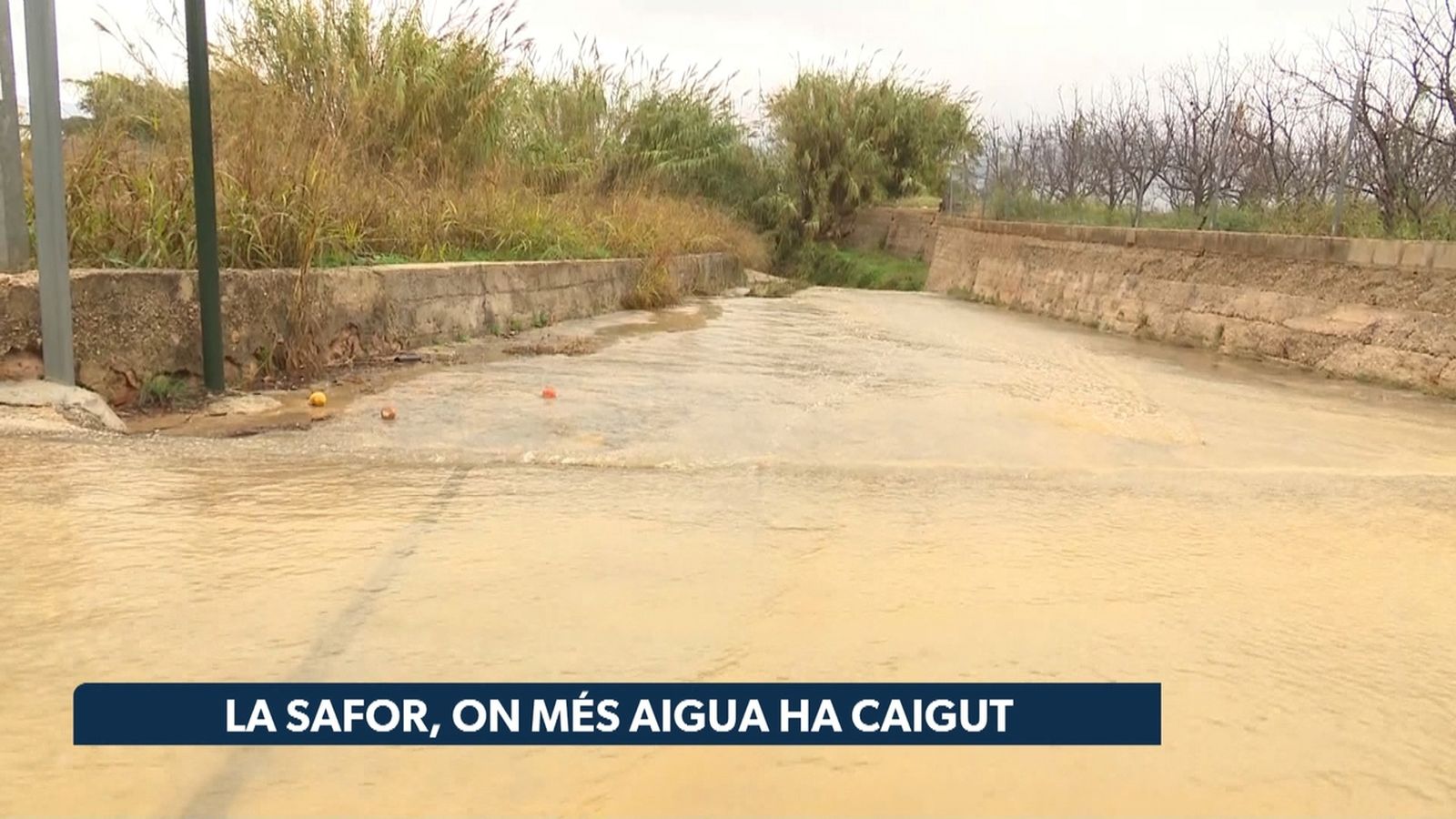 La Safor, on més aigua ha caigut