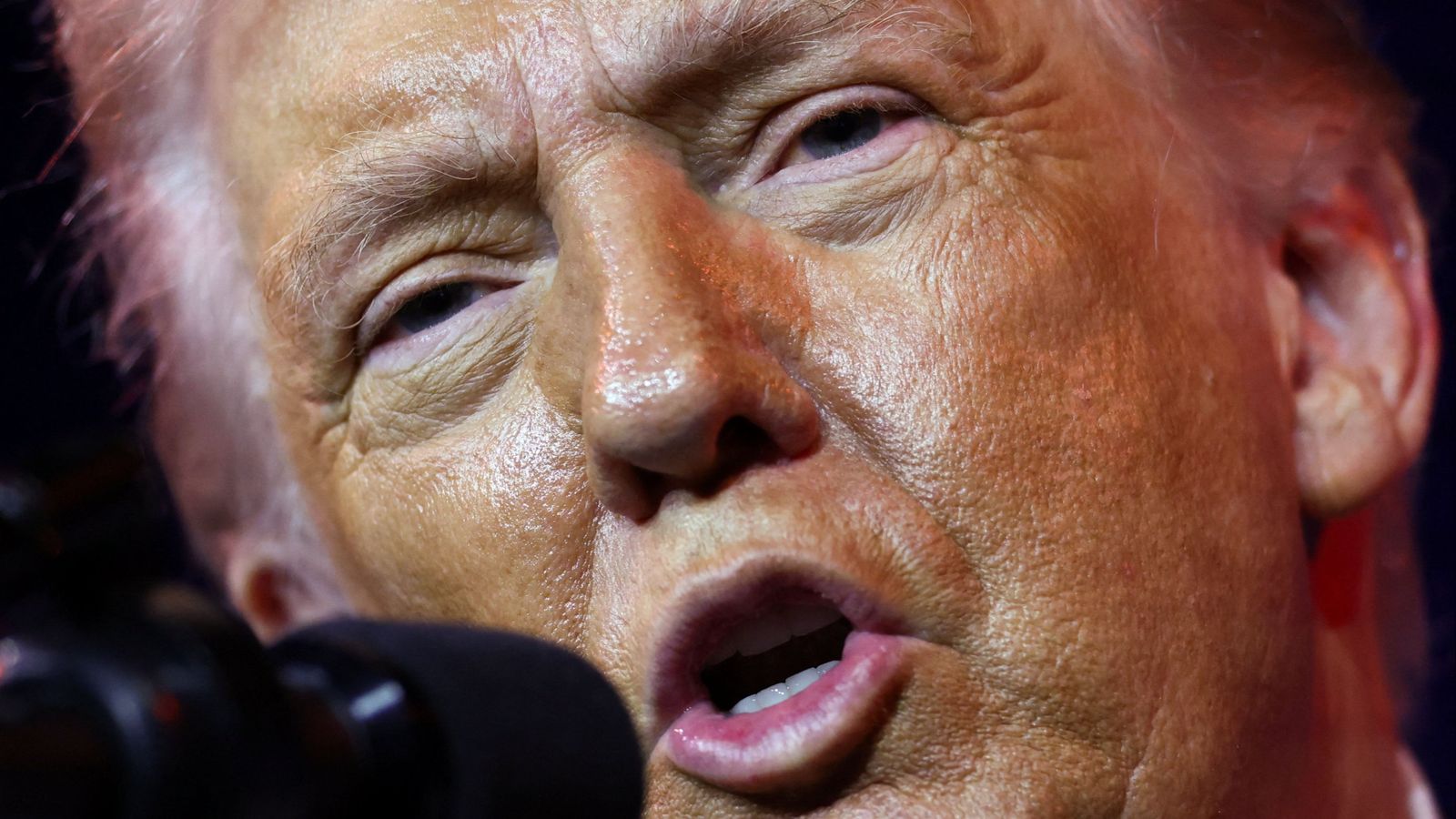 Trump durant el seu discurs als republicans de la Cambra de Representants este dimarts