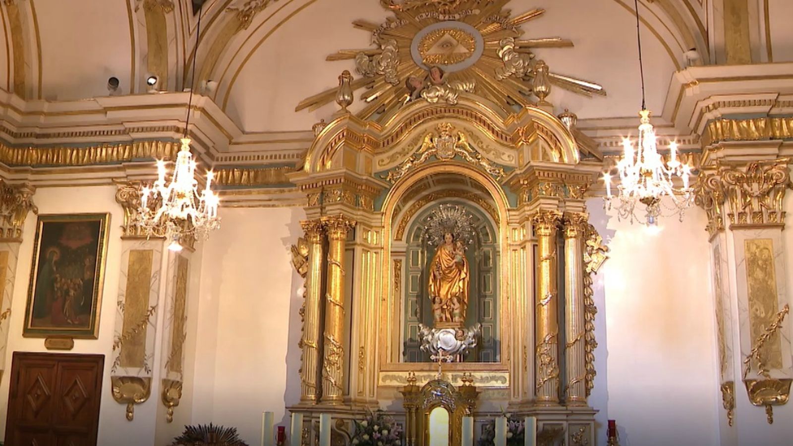 La capella de la Comunió de Sant Nicolau en 360°