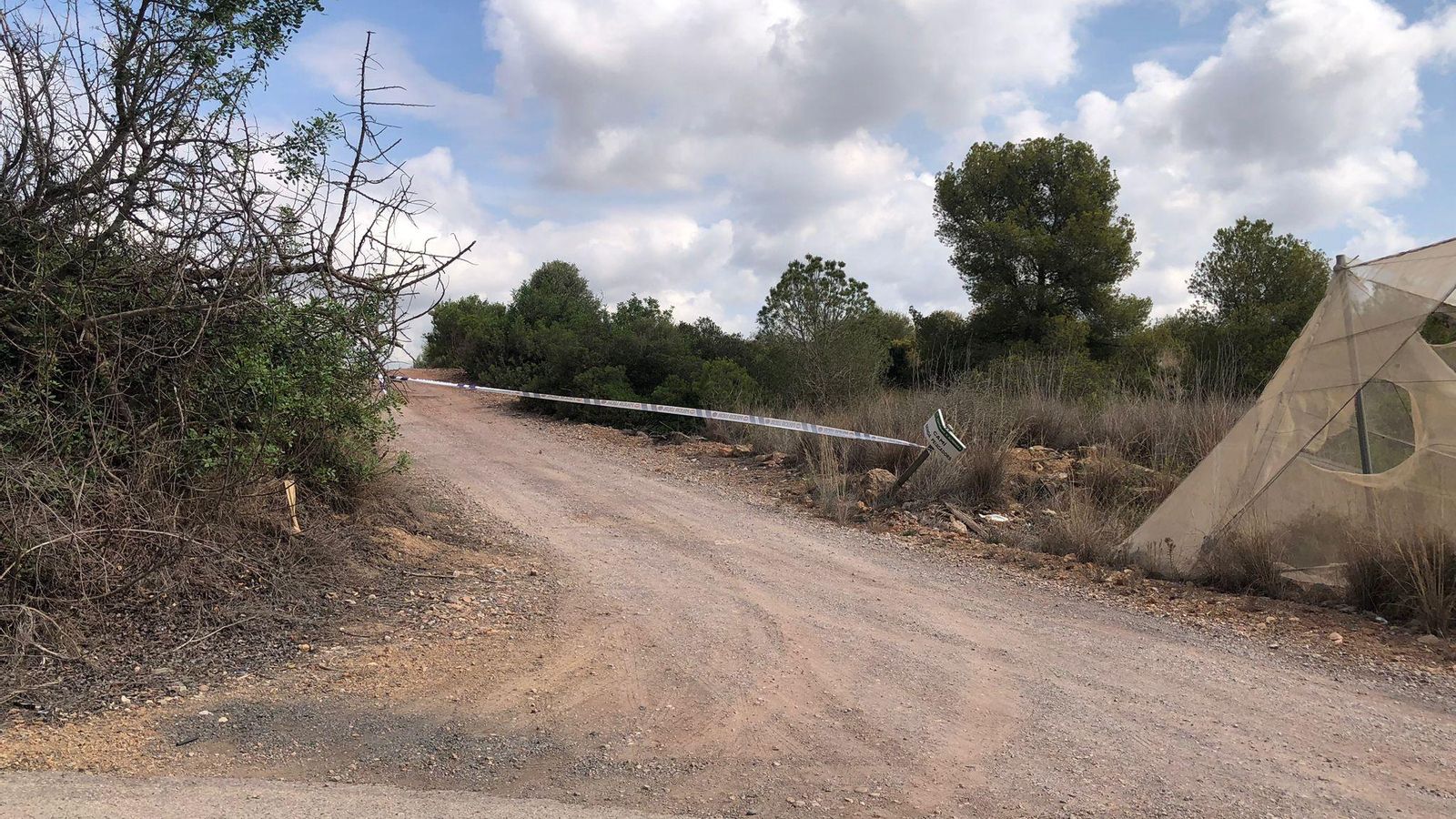 Imatge de la zona on ha sigut gravat el bou