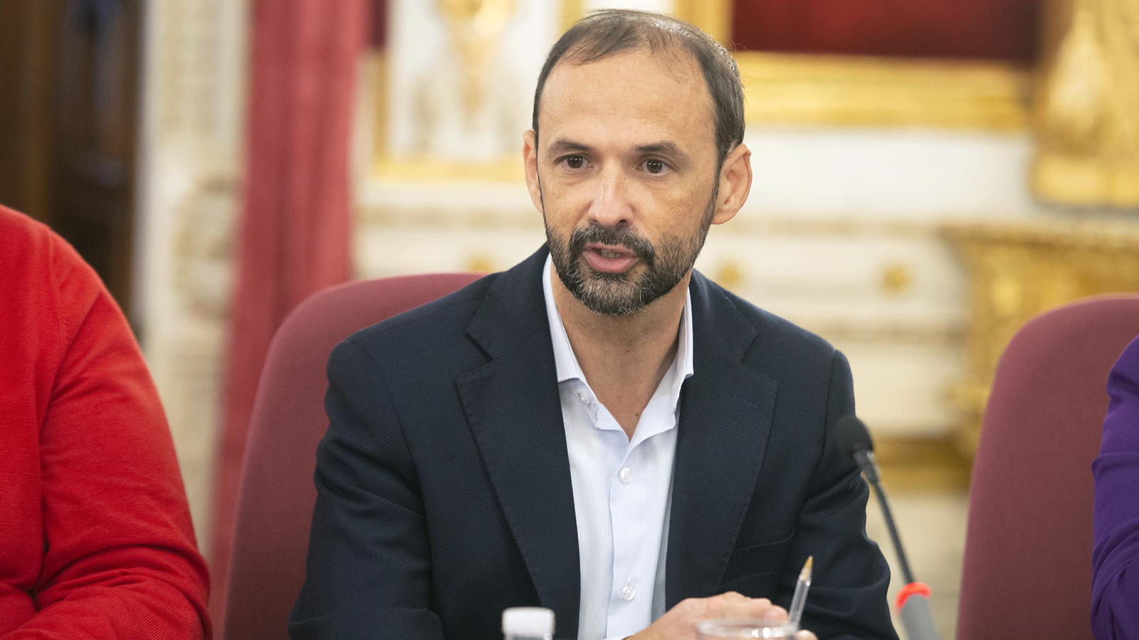 El líder del PSOE de Sanlúcar de Barrameda (Cadis) i primer tinent d'alcalde, Víctor Mora, en una imatge d'arxiu
