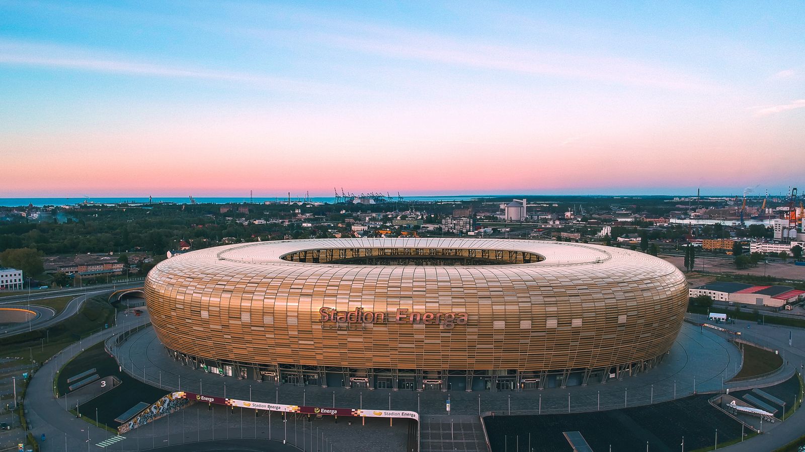 Estadi Arena de Gdansk on es celebrarà la final de l'Europa League