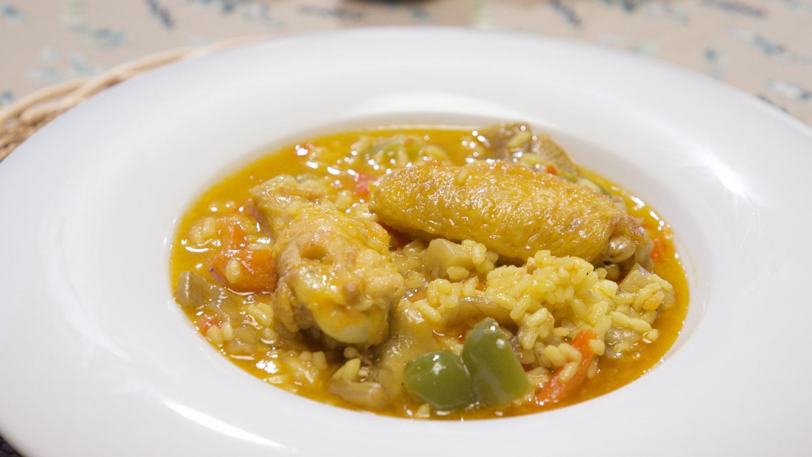 Arròs melós de pollastre Arròs melós de pollastre