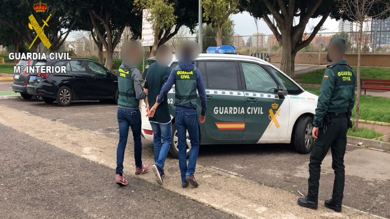 La Guàrdia Civil deté un dels membres de la trama criminal