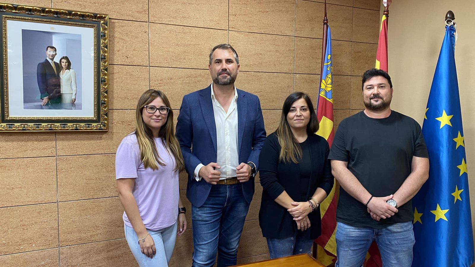 Imatge de la nova composició del govern de Catral