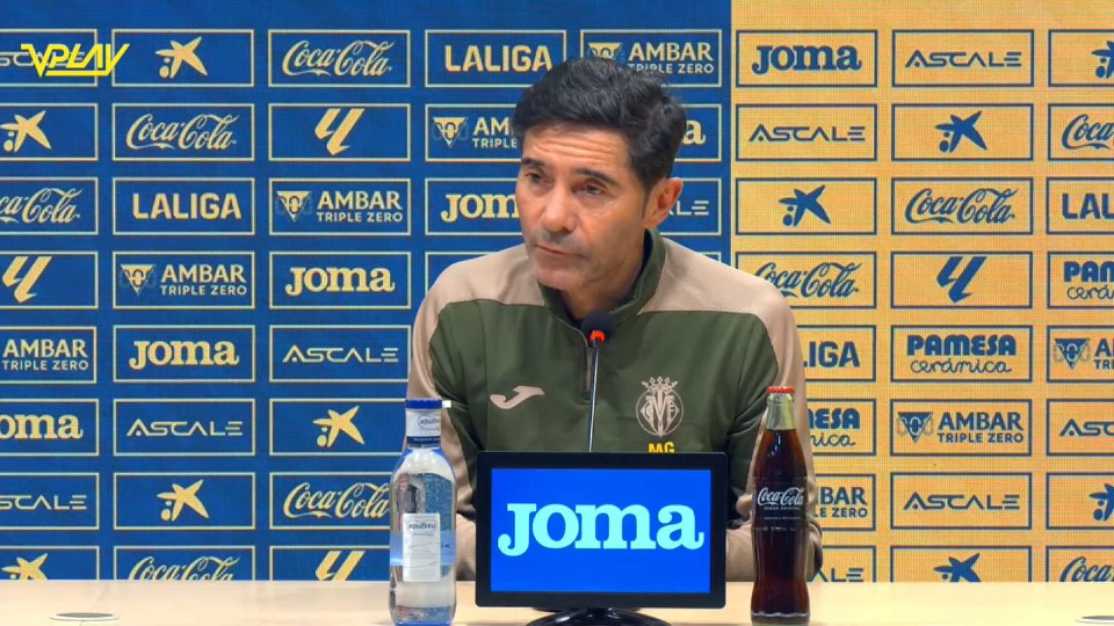 El tècnic del Villarreal, Marcelino García Toral