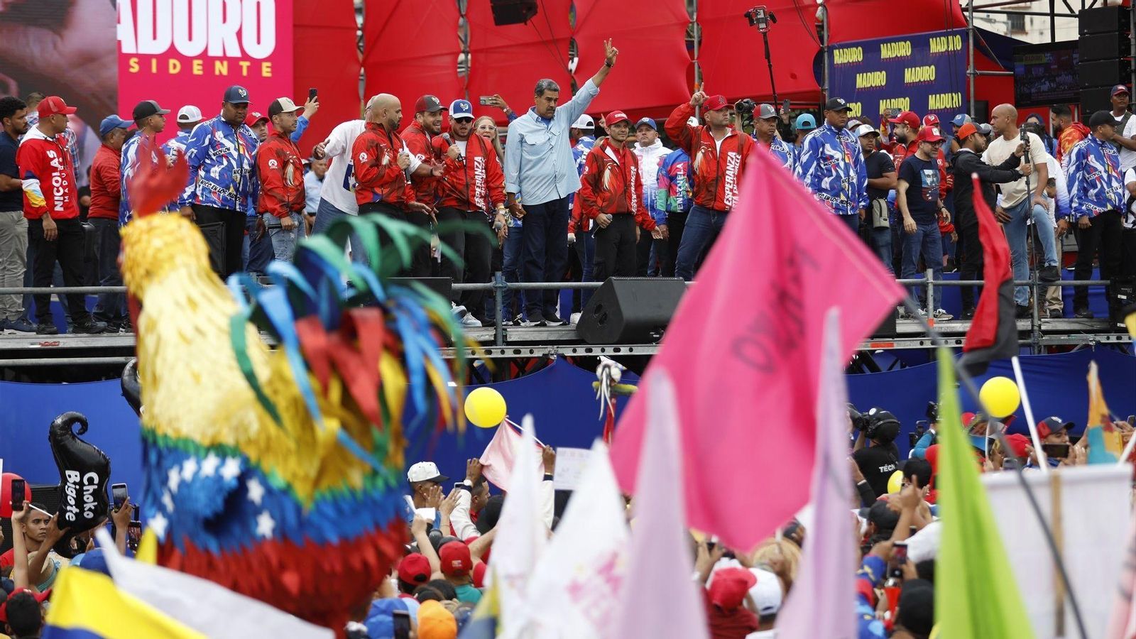 Fi de campanya de Maduro a Caracas