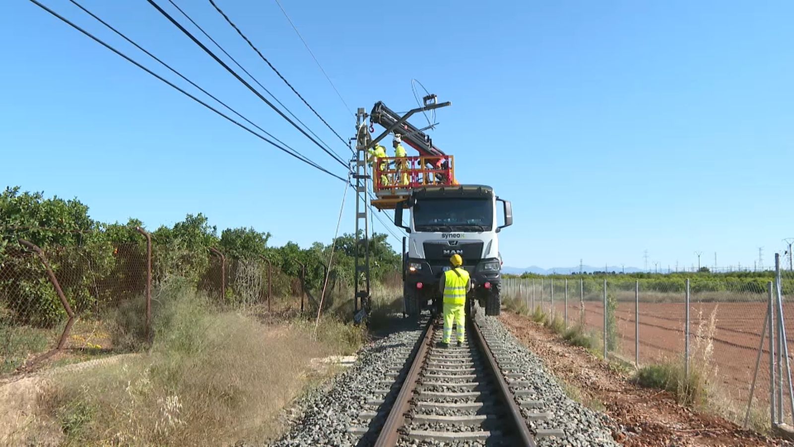 Avancen les obres de recuperació de Metrovalència després de la dana, afectades pel robatori de coure