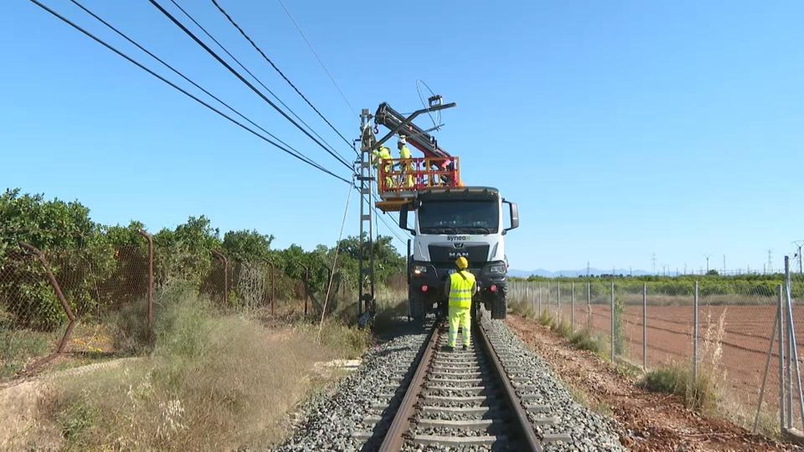 Obres de recuperació de Metrovalència després de la dana (arxiu) Avancen les obres de recuperació de Metrovalència després de la dana, afectades pel robatori de coure