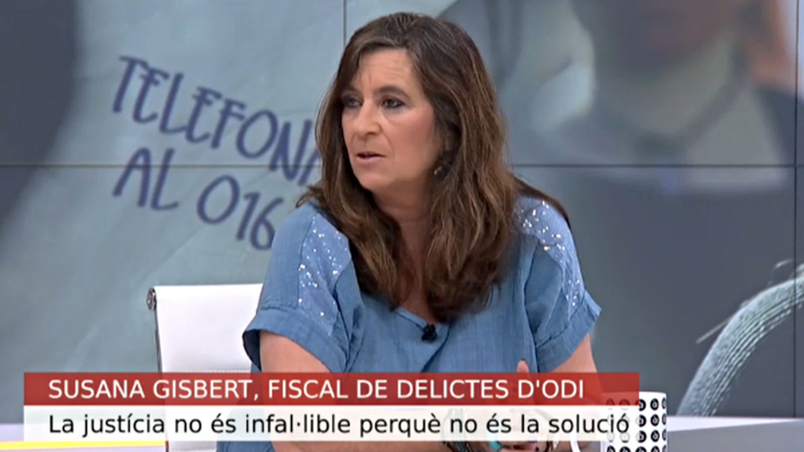 La coordinadora de la secció de delictes d'odi de la Fiscalia Provincial de València, Susana Gisbert
