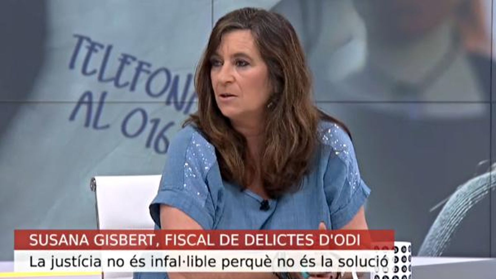 La coordinadora de la secció de delictes d'odi de la Fiscalia Provincial de València, Susana Gisbert